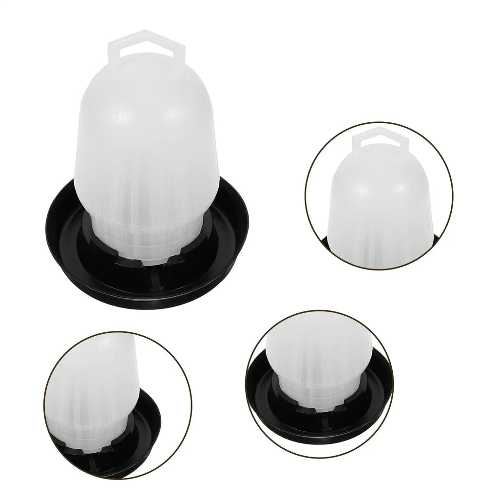 Automatic Chicken Waterer Poultry Drinker Poultry Waterer for Duck Goose Pigeon Quail Livestock Coop Farm Feeding Drinking Qme