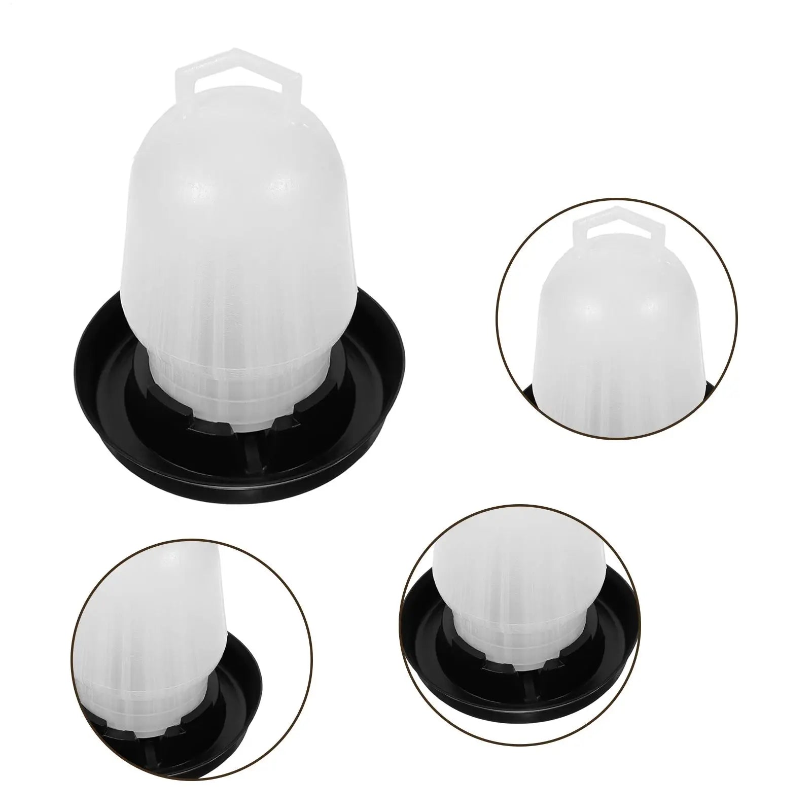 Automatic Chicken Waterer Poultry Drinker Poultry Waterer for Duck Goose Pigeon Quail Livestock Coop Farm Feeding Drinking Qme