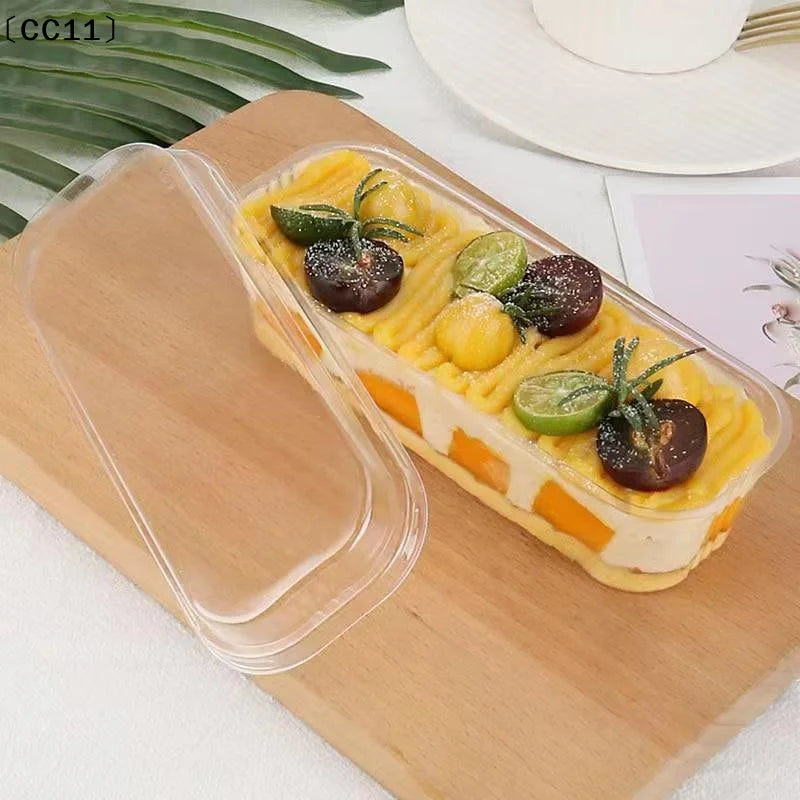 10 20 Mini Loaf Deli Dessert Container Desserts Cups Cake Box Qme