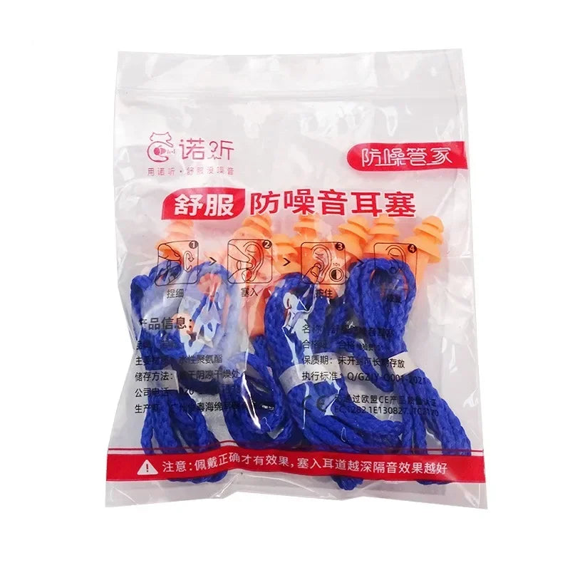 Anti - noise, Reusable, Noise Reduction, Prevention, Sound Insulation, Ear Protection, Silicone Ear Plugs, Motorcycle Equipment Qme