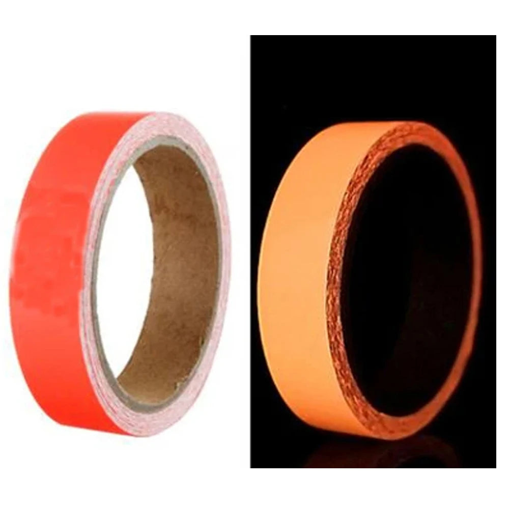5 Colors Luminous Tape Self Adhesive Glow in the Dark Reflective Fluorescent Glowing Tapes Striking Wall Stripe Sticker Warning Qme 1pc 2 1cmx3.2M
