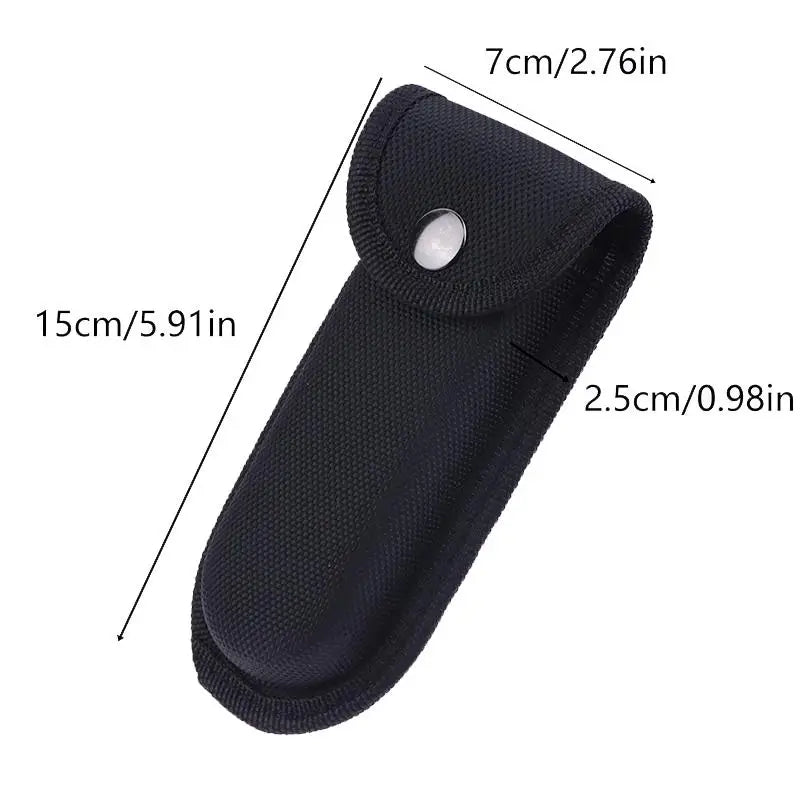 Multifunctional Folding Pliers Storage Bag Knives Pouch Case Waist Qme A2