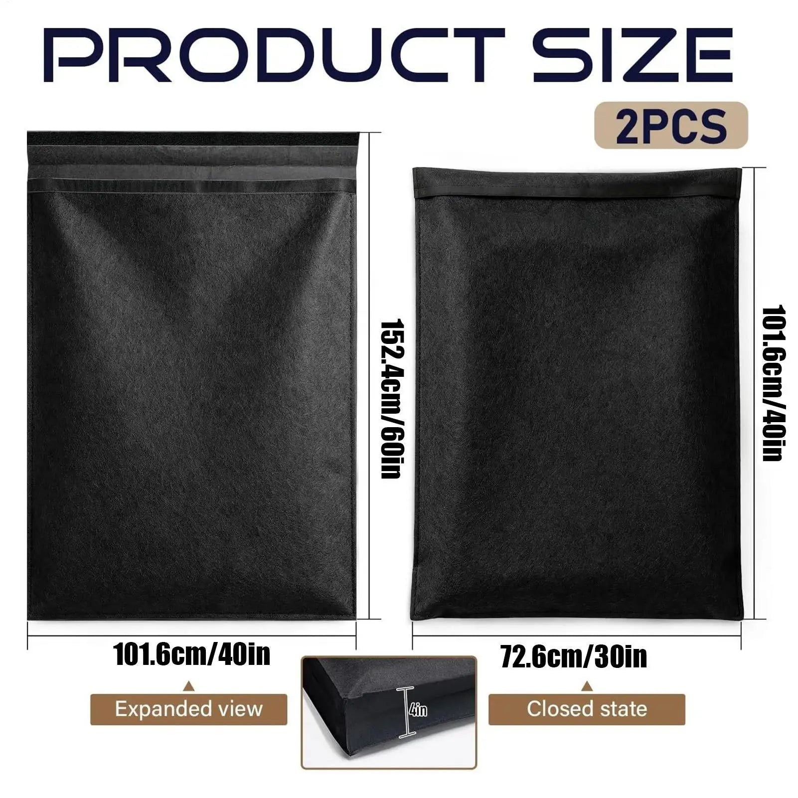 Picture Frame Moving Bags 2 Felt Reusable Mirror Wrap Canvas Painting Qme