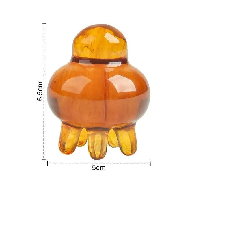 Resin Octopus Gua Sha Massage Comb Meridian Scraping Tool Qme A4 No plug