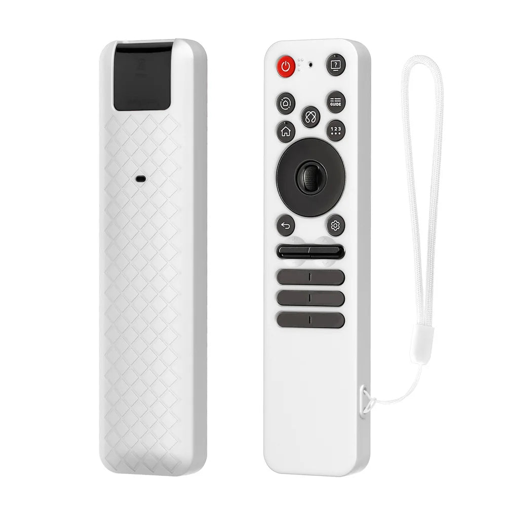 Lightweight Shockproof Silicone Protective Case LG MR25GA 2025 Qme White