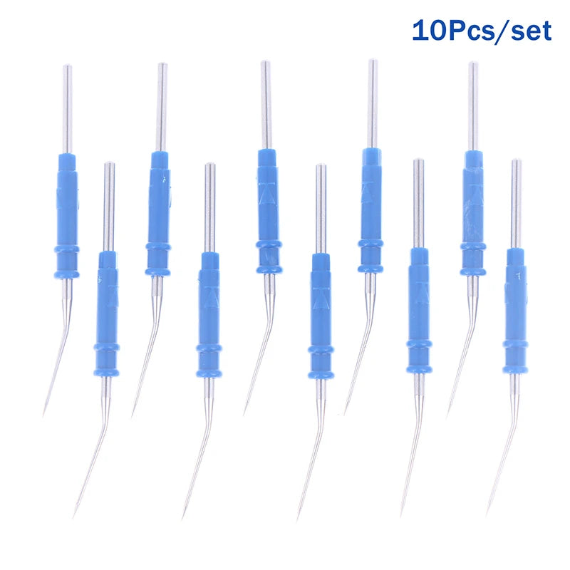 10Pcs ESU Pencil Tip Electrocoagulation Device Electrosurgery Blade Electrode Needle Electrode. Qme C 10PCS