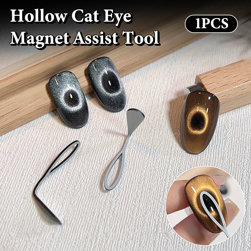 Black Hole Cat Eye Magnetic Tool Olive-shaped Applicator Hollow Qme Default Title