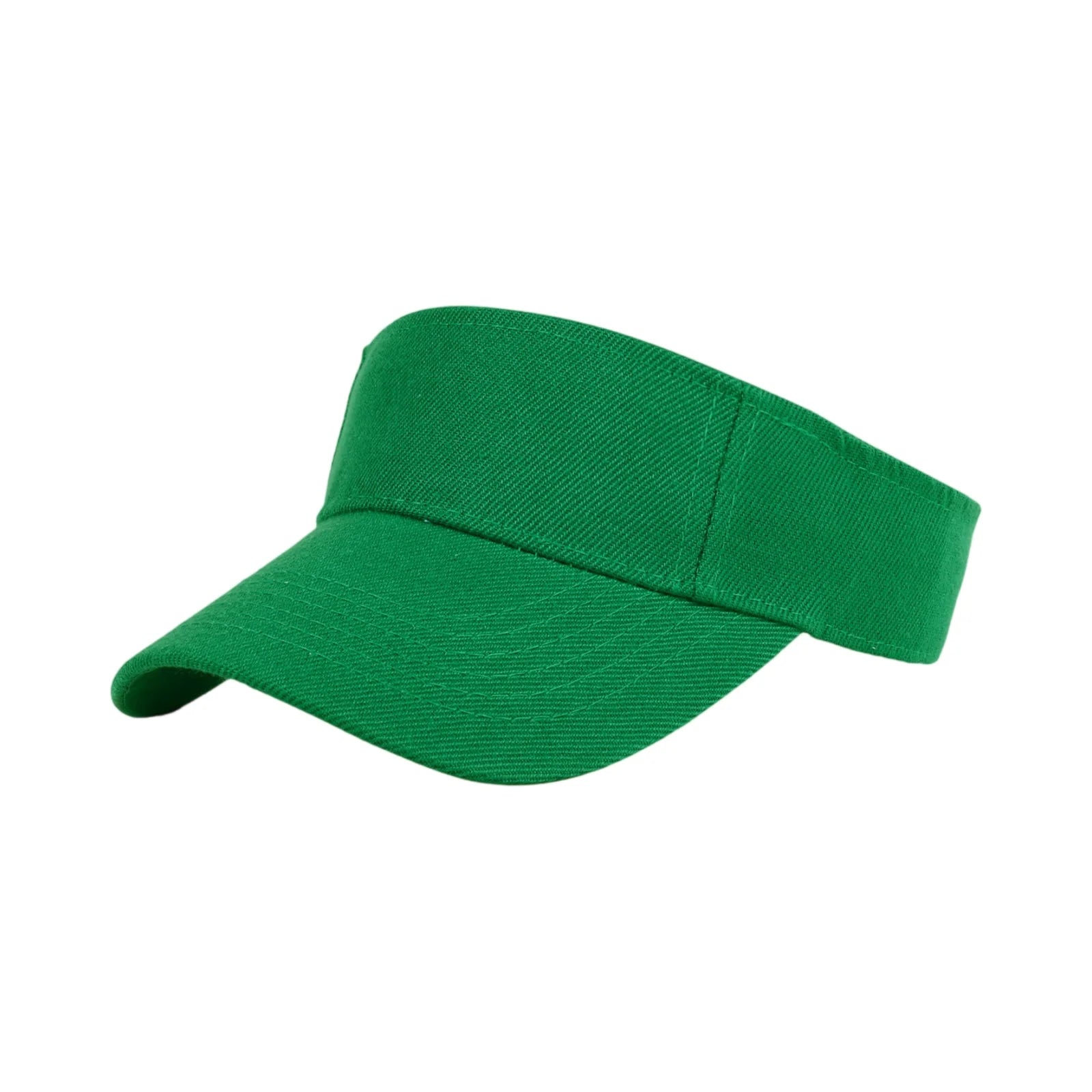 Children's Classic Solid Color Sun Shaded Hat Fashion Empty Top Hiking Running Sports Visor Cap Tennis Baseball Adjustable Caps Qme