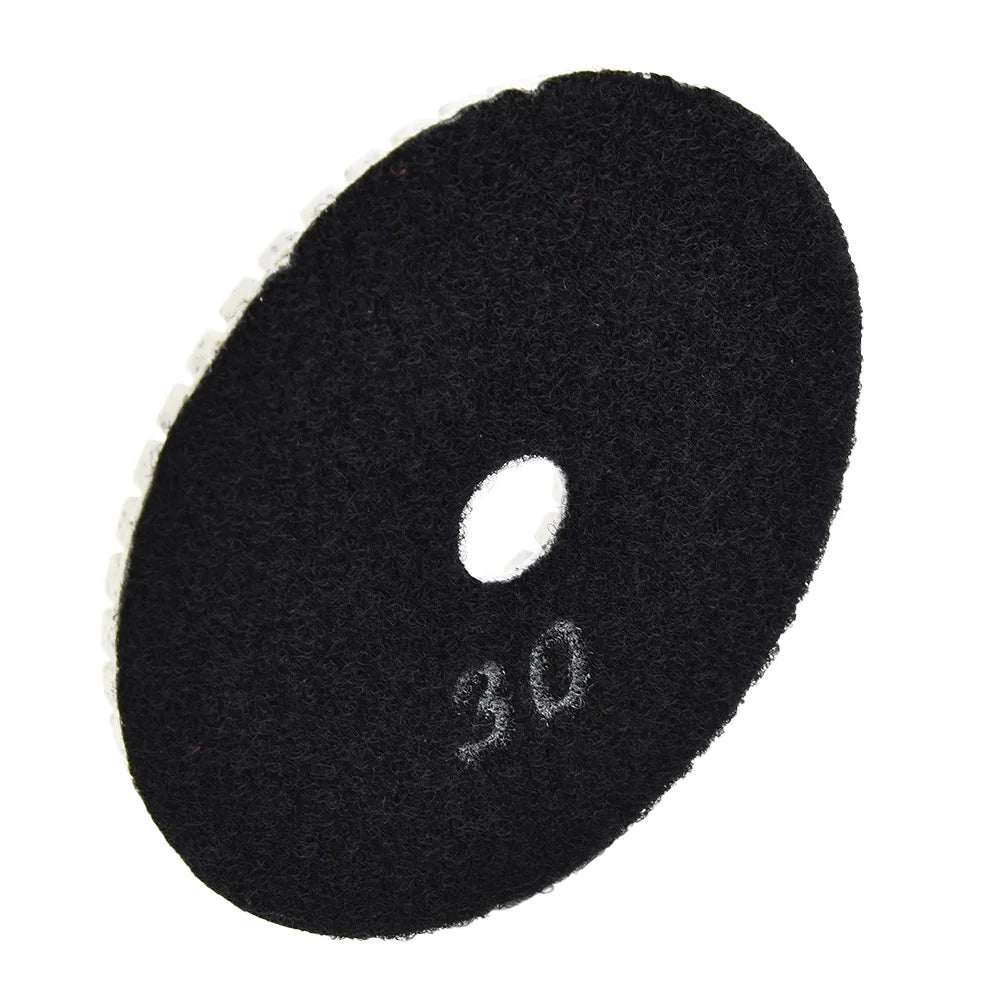 4 Inch 100mm Polishing Pads Wet/Dry For Granite Stone Concrete Marble Polishing Use Grinding Discs Pad Tools Qme