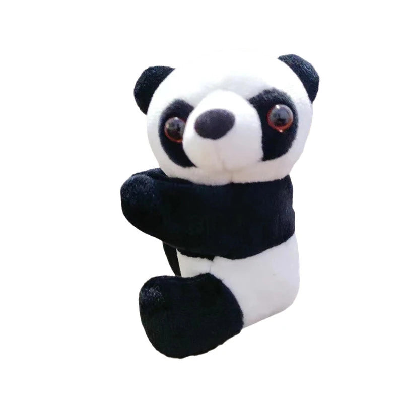 Kawaii Panda Plush Doll Toy Soft Animal Clip Hugging Curtain Qme onesize