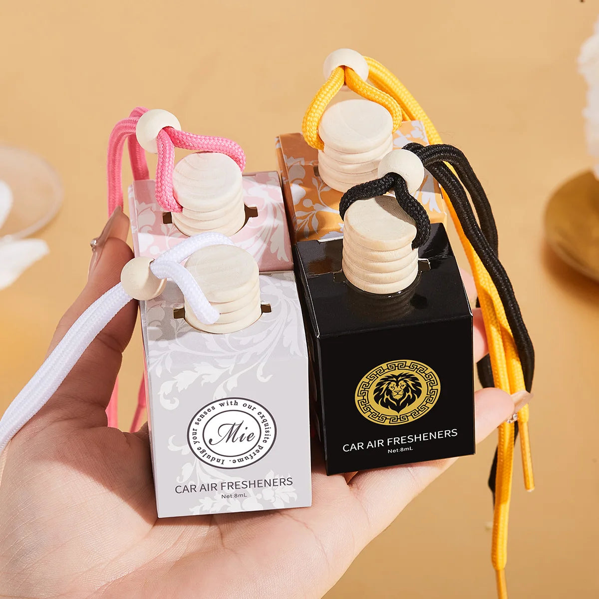 Lion Car Perfume Long-acting Air Freshener Fragrance Used Interior Qme