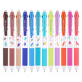 12 Large-Capacity Erasable Gel Pens/ 36-Color , Highlighting & Doodle Pens for Students' Error Notes Qme 12 pens
