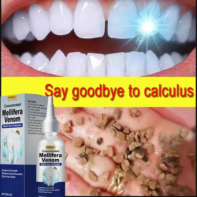 Tooth Whitening Essence Tooth Calculus Removing Dental Plaque Bad Breath Yellow Teeth Repairing Gums Teeth Cleaning Toothpaste Qme 1pc