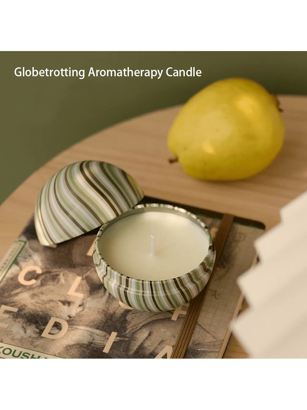 Globetrotting Aromatherapy Candle Wedding Bridesmaid Returning Guests Qme
