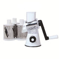 Kitchen Multifunctional Vegetable Slicer Fruit Cutter Cheese Shredder Qme one size White