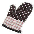 Microwave Heat-resistant Thickened Gloves Used Kitchen Baking Oven Qme 1pcs Coffee
