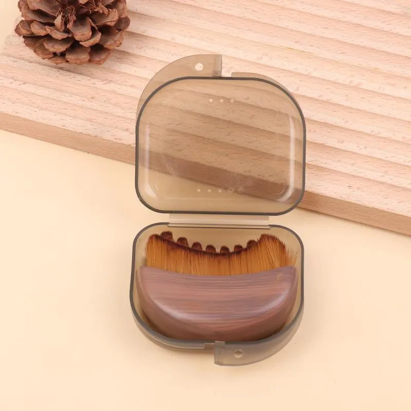 Lymphatic Contouring Facial Brush Dry Brushing Tool Drainage Face Qme