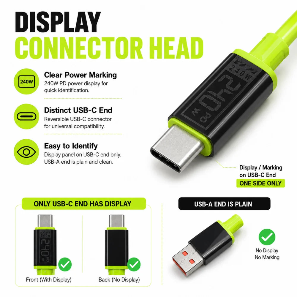 PD 240W USB C Spring Telescopic Quick Charger Spring Wire USB to Type C Cable Quick Data Cord for iPhone HUAWEI Samsung Xiaomi Qme
