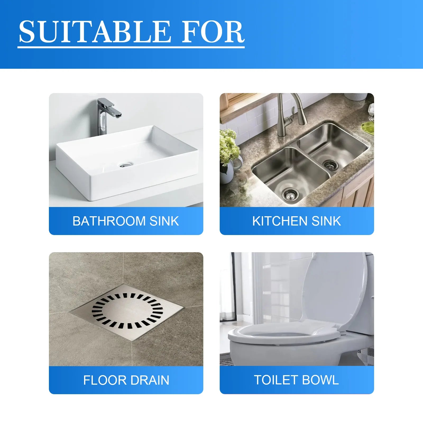 Drain Foam Cleaner Clog Remover Pipe Pool Sewer Cleaning Sink Drain Cleaner Deodorant Household Sink Toilet Cleaning Foam Spray Qme