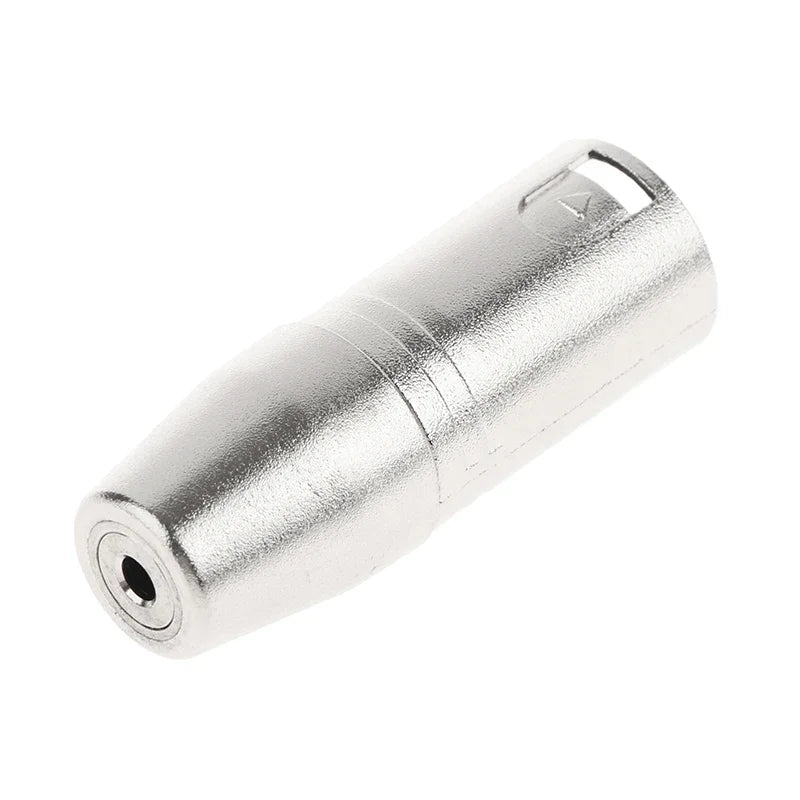 3-Pin XLR Female Stereo Audio Connector Microphone Adaptors Coupler Qme