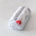 Cute Cake Cosmetics Bag Swiss Roll Plush Pencil Case Kawaii Large Qme A1