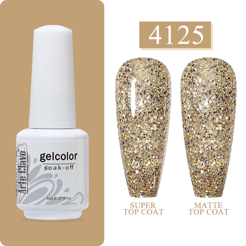 Arte Clavo Art Nails Varnish Base Coat Gel Nail Polish UV LED Lamp Qme