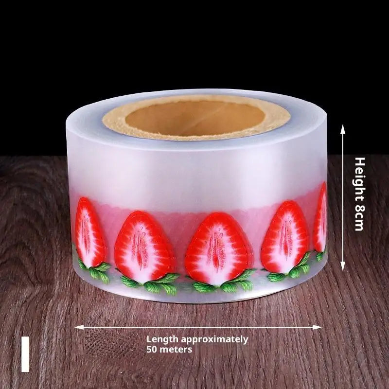 Cake Collars Cartoon Creativity Mousse Surround Film Acetate Collar Qme I