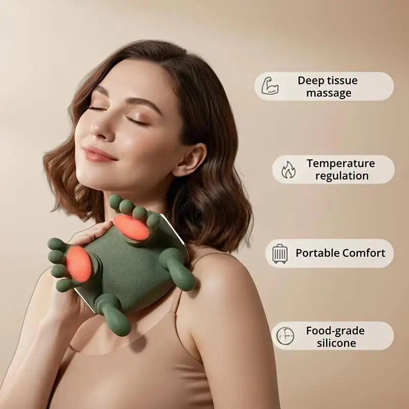 Bionic Finger Trapezius Muscle Relax Massager Deep Tissue Neck Qme