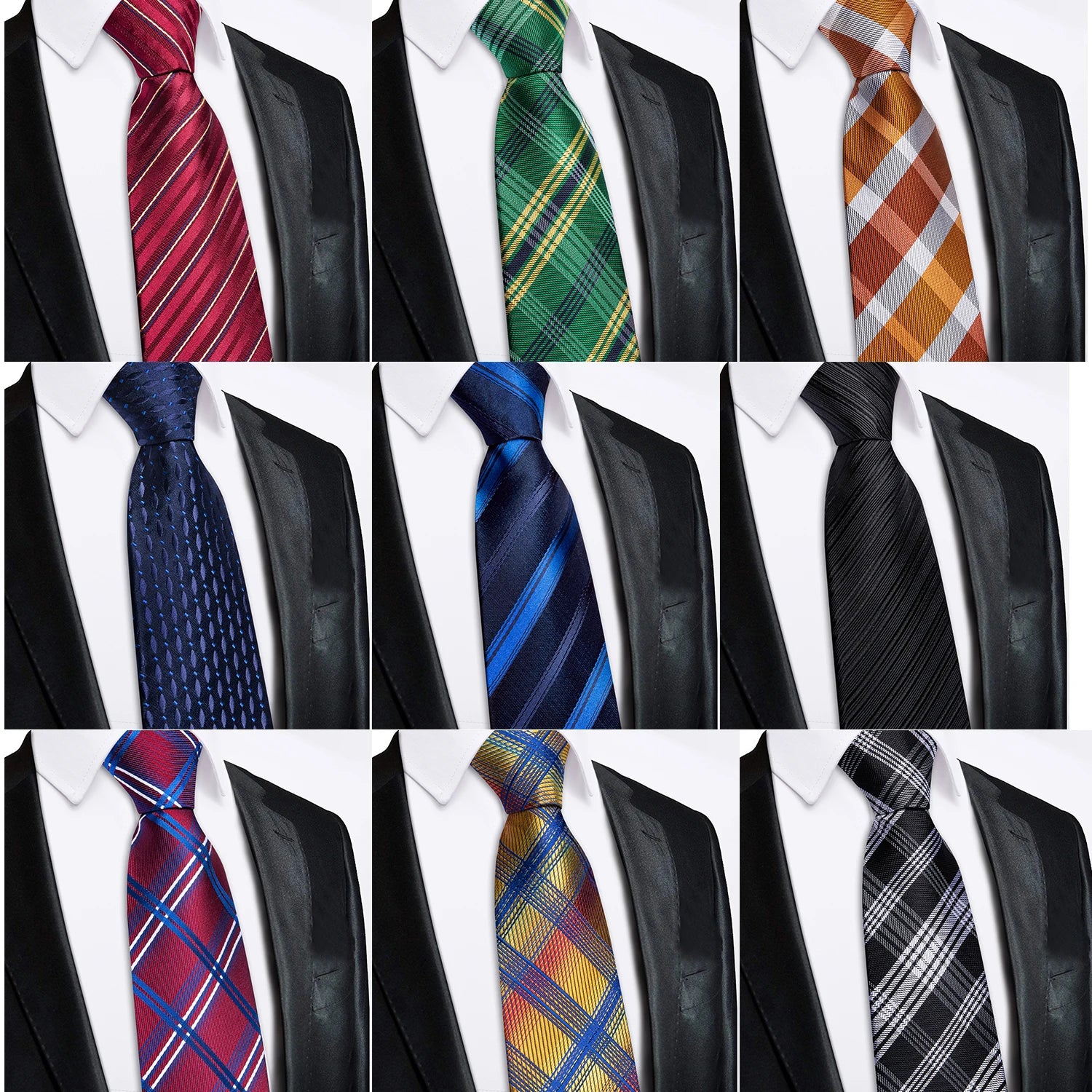 3.15inch Zipper Tie S,Paisley Clean Knot-free, For Formal Business, Easy To Pull, Lazy Groom Wedding, Orange Multi-Color Stripes Qme light green
