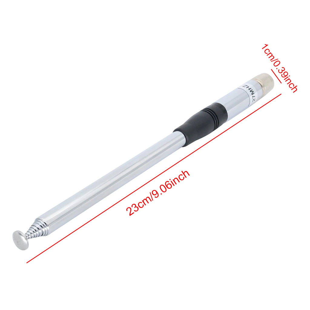 27Mhz 9-Inch To 51-inch Telescopic/Rod Antennas TNC Male Connector CB Radio Antenna for CB Handheld/Portable Radio Qme