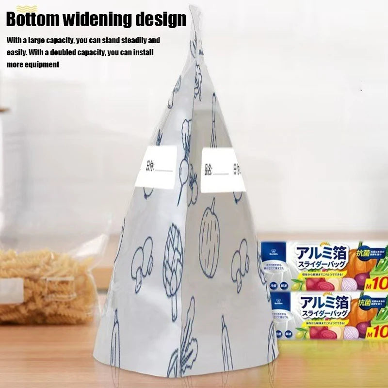 Foil Fresh-keeping Bag Sealed Packaging Refrigerator Freezer Qme