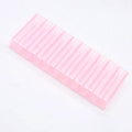 10 Grids Nail Art Sticker Organizer Storage Box Transfer Paper Qme Pink Tran