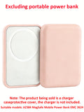 1 Pink TPU Charging Case Protector Compatible Apple's Magsafe Qme pink