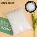 100g Artificial Snow Flakes, Fake Snow for Christmas Decor & Winter Crafts Qme 200g
