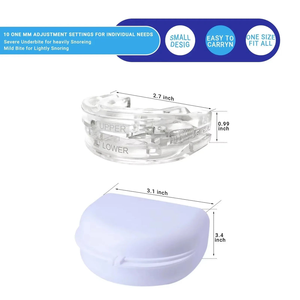 Mouth Guard Anti-snoring Teeth Bruxism Mouthguard Improves Sleep Qme