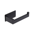 Self Adhesive Toilet Paper Holder Stainless Steel No Drill Wall Mount Qme Black