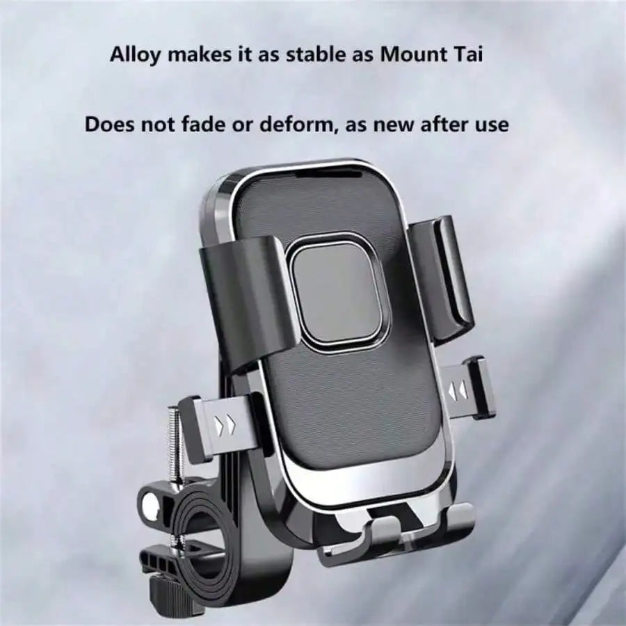 Rotating Bicycle Motorcycle Phone Holder Suitable Outdoor Cycling Qme