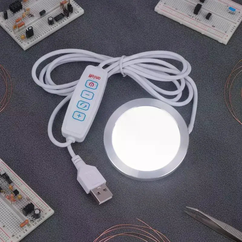 DC 5V 2W RGB LED Lamp Bambu Lab 3D Printer Durable Flicker Lighting Qme