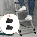2/4Pcs Step Ladder Feet Covers Versatile Ladder Leg Covers Non-Skid Ladder Pads Rubber Foot Pad Insulating Foot Sleeve Qme 2pcs