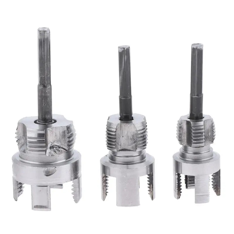1/2-1 Inch Internal & External Threading Tool, Portable Plastic Pipe Threader for PVC/PPR/MPP Conduit Installation Qme