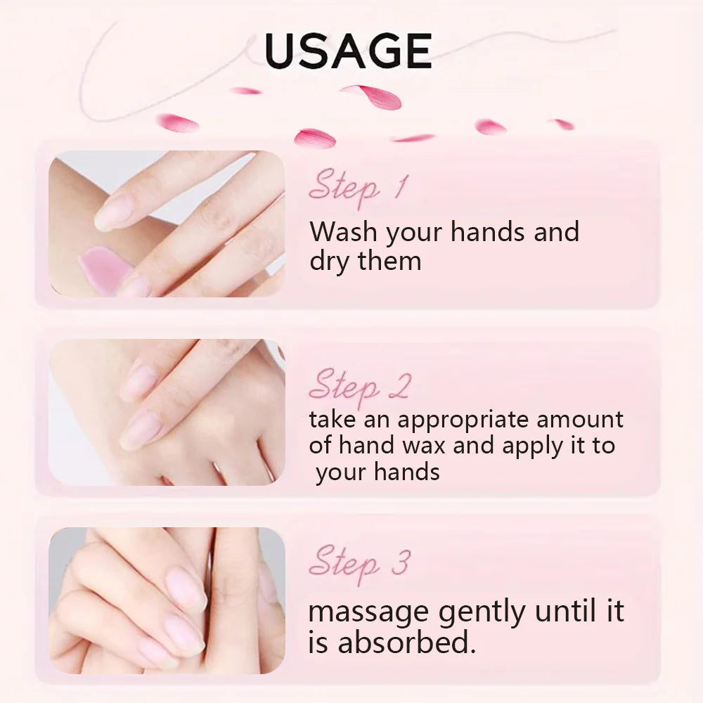 Cherry scented Hand and Foot Wax - anti-allergy moisturizing paraffin containing glycerin and honey, cherry flavor Qme