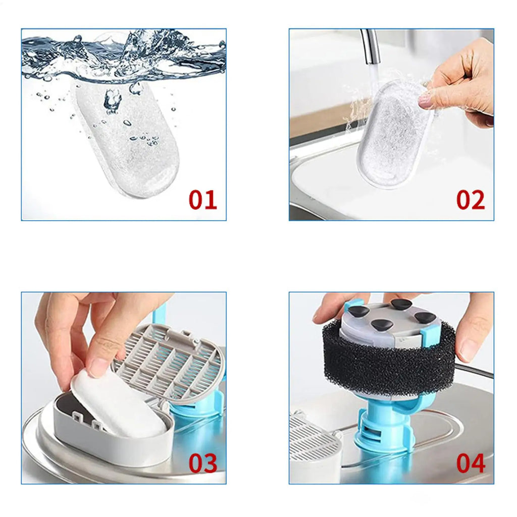 Cat Water Fountain Filter 12-Set Replacement Home Daily Supplies Qme