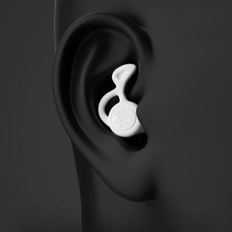 10PCS 3 Layer Anti Noise Silicone Reusable Earplugs - Waterproof for Swimming, Sleeping, Diving, Surf - Soft Comfort Ear Qme