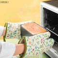 Versatile Printing Microwave Glove Heat Resistant Non-slip Oven Mitt Qme Default Title