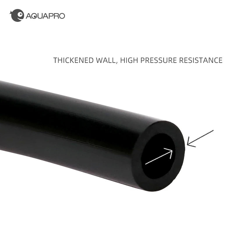 AQUAPRO High Pressure Air Hose CO2 Pipe Carbon Dioxide Tube Aquascape Fish Tank Aquarium Oxygen Pump Hose Accessories Akvarium Qme