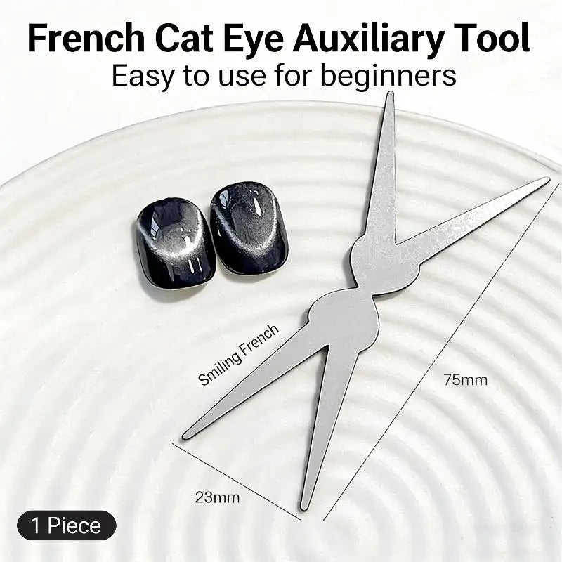 Black Hole Cat Eye Nail Art Magnet Hollow Suck Magnetic Stick DIY Qme