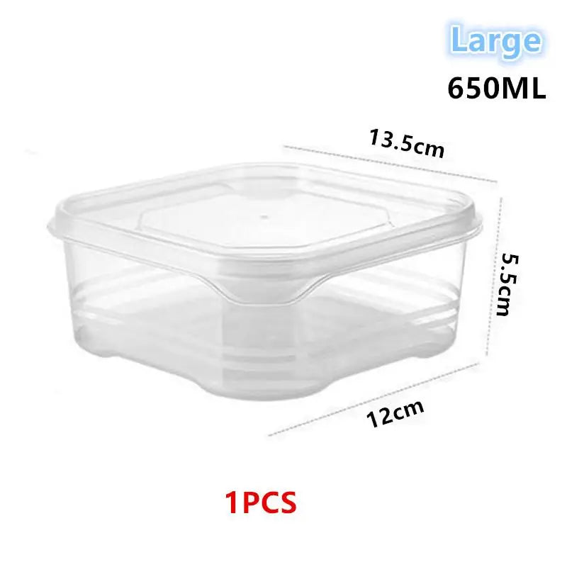 CC11350 Ice Cream Storage Tub Reusable Box Container Mold Lid Kitchen Qme Large