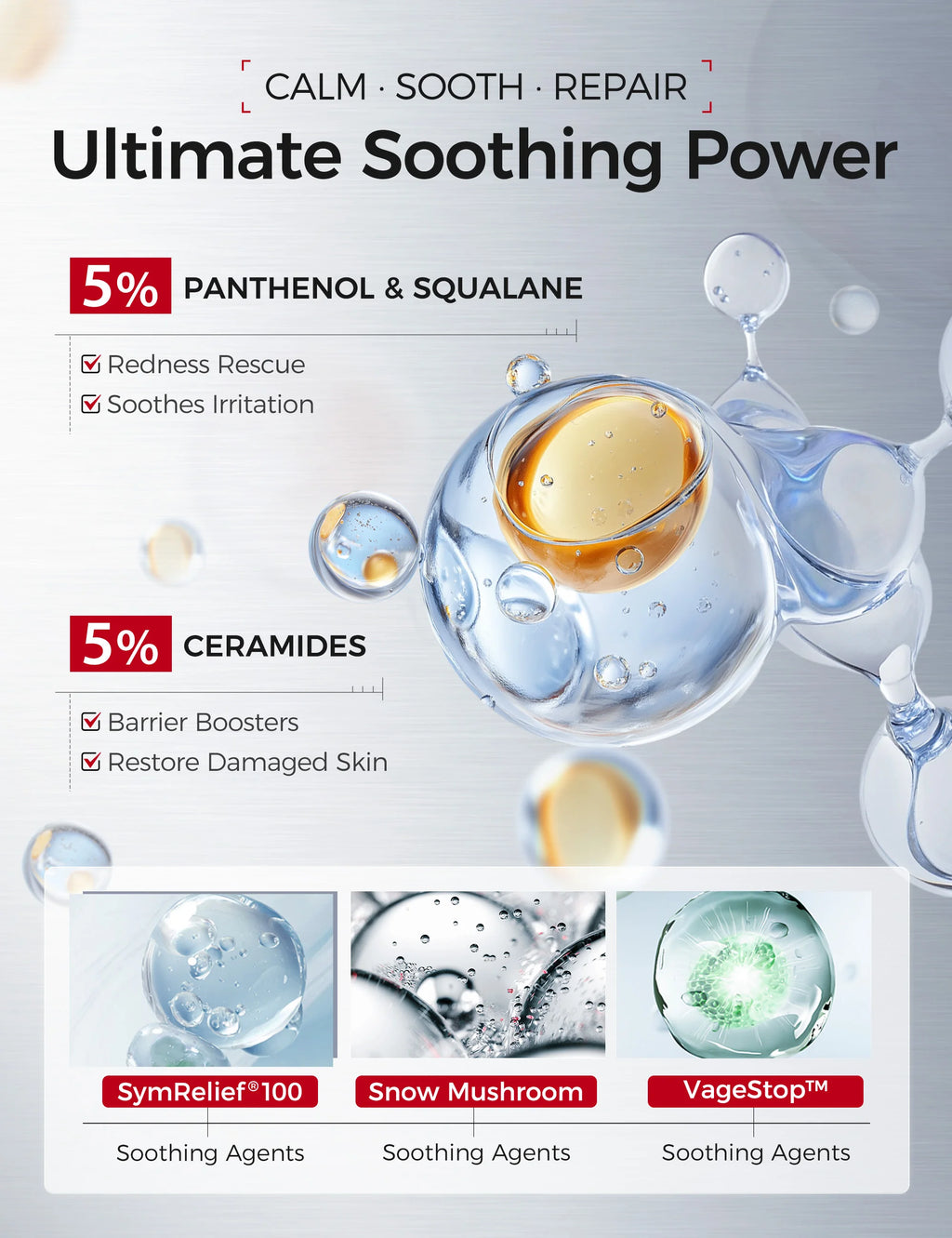 NING DERMOLOGIE B5 Soothing Moisture Serum Instant Long-lasting Qme