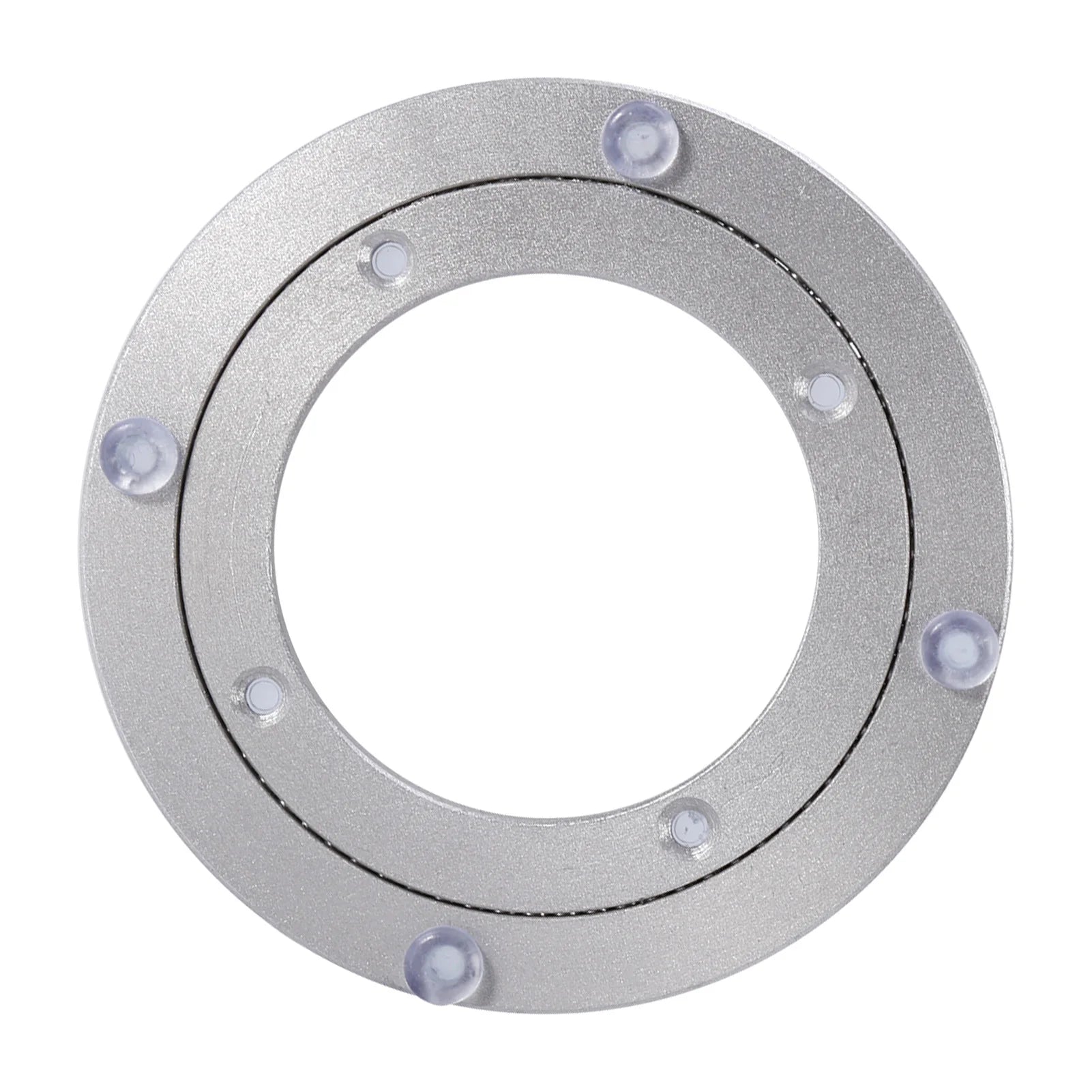 Heavy Duty Aluminum Alloy Lazy Susan Turntable Bearing Plate Rotating Base Round Dining Table Swivel Bearing Hardware Qme