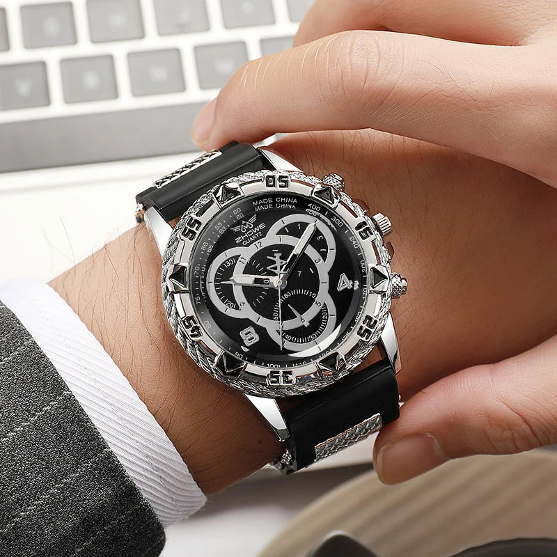 1PC Surprise Mystery Watch Blind Box-Men’s Watch Fashion Silicone Band Analog Quartz Wrist Watch Man Sports Watches Reloj Hombre Qme